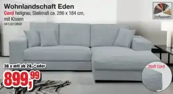 Möbelfundgrube Wohnlandschaft Eden Angebot