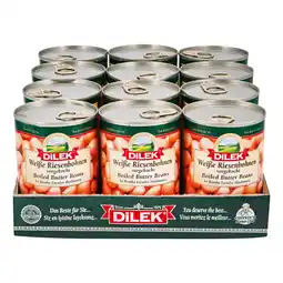 Netto Marken-Discount Dilek Weiße Riesenbohnen 240 g Abtropfgewicht, 12er Pack Angebot