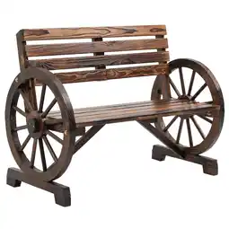 Netto Marken-Discount Outsunny Gartenbank Tannenholz Angebot