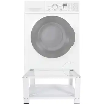 Netto Marken-Discount CLP Waschmaschinen-Untergestell Lunas I Stabiles Waschmaschinen-Regal Mit Bodenfach Angebot