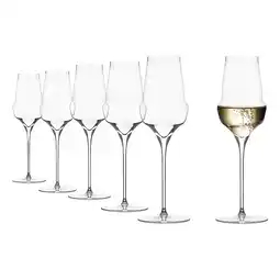 Netto Marken-Discount Stölzle Lausitz Champagnergläser Cocoon 340 ml 6er Set Angebot