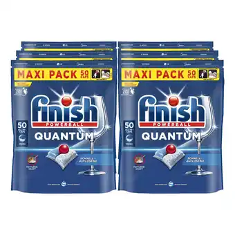 Netto Marken-Discount Finish Quantum Maxipack 50 Caps, 6er Pack Angebot