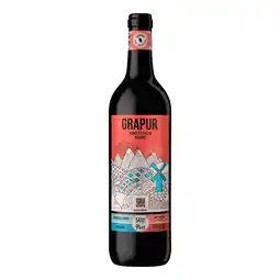 Netto Marken-Discount Grapur Vino D'Italia Rosso Bio 9,0 % vol 0,75 Liter - Inhalt: 6 Flaschen Angebot