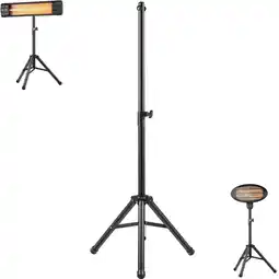 Netto Marken-Discount Echos Universalständer Stativ für Heizstrahler Verstellbare Höhe: 120 - 180cm Angebot