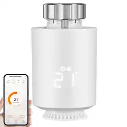 Netto Marken-Discount Echos Smartes Zigbee Heizkörperthermostat Amazon Alexa & Google Assistant kompatibel Angebot