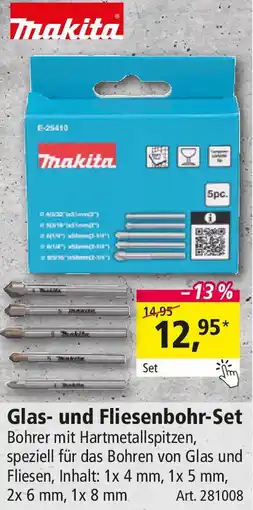 Holz Possling Makita Glas- und Fliesenbohr-Set Angebot
