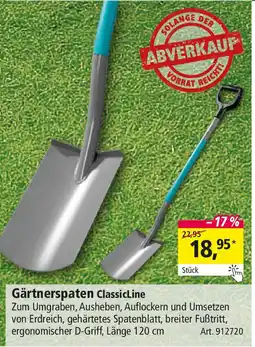 Holz Possling Gärtnerspaten ClassicLine Angebot