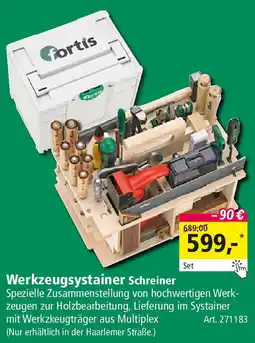 Holz Possling Werkzeugsystainer Schreiner Angebot