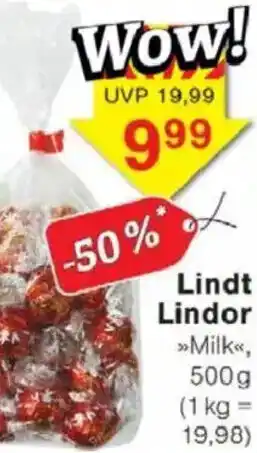Jawoll Lindt Lindor Angebot