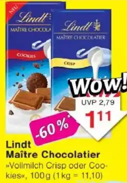 Jawoll Lindt Maître Chocolatier Angebot