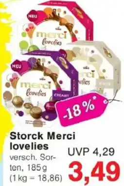 Jawoll Storck Merci lovelies Angebot