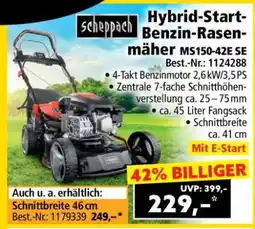 Norma Hybrid-Start-Benzin-Rasenmäher Angebot