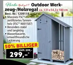 Norma Outdoor Werkzeug-/Holzregal Angebot