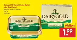 Netto Marken-Discount Dairygold Original Irische Butter oder Streichzart Angebot