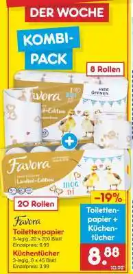 Netto Marken-Discount Toilettenpapier + Küchentücher Angebot