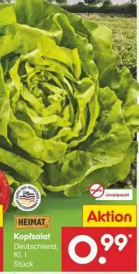Netto Marken-Discount Kopfsalat Angebot