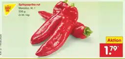 Netto Marken-Discount Spitzpaprika rot Angebot