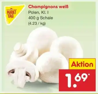Netto Marken-Discount Champignons weiß Angebot