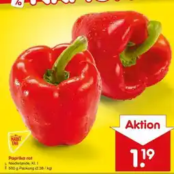 Netto Marken-Discount Paprika rot Angebot