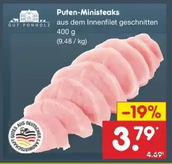 Netto Marken-Discount Puten-Ministeaks Angebot