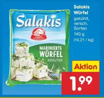 Netto Marken-Discount Salakis Würfel Angebot
