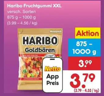 Netto Marken-Discount HARIBO Fruchtgummi XXL Angebot