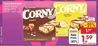 Netto Marken-Discount CORNY Müsliriegel Angebot