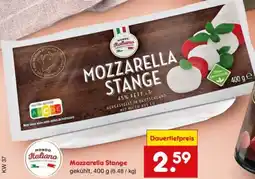 Netto Marken-Discount Mozzarella Stange Angebot