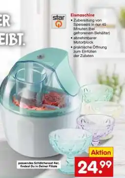 Netto Marken-Discount Eismaschine Angebot