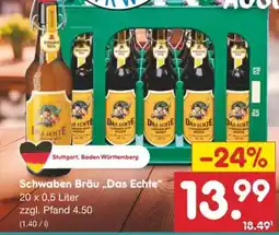 Netto Marken-Discount Schwaben Bräu Das Echte Angebot