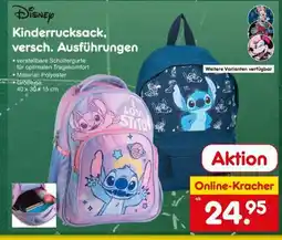 Netto Marken-Discount Kinderrucksack, versch. Ausführungen Angebot