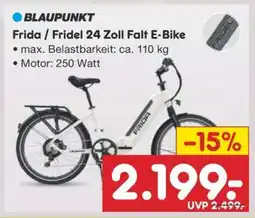 Netto Marken-Discount Frida / Fridel 24 Zoll Falt E-Bike Angebot