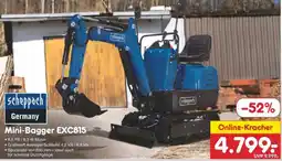 Netto Marken-Discount Mini-Bagger EXC815 Angebot