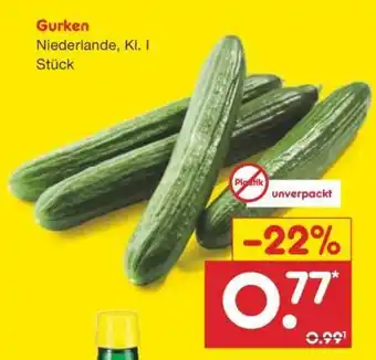 Netto Marken-Discount Gurken Angebot
