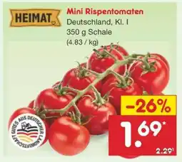 Netto Marken-Discount Mini-Rispentomaten Angebot