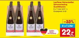 Netto Marken-Discount Lauffener Katzenbeißer Schwarzriesling Qualitätswein Angebot