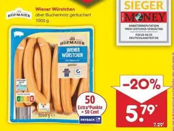 Netto Marken-Discount Wiener Würstchen Angebot