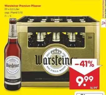 Netto Marken-Discount Warsteiner Premium Pilsener Angebot