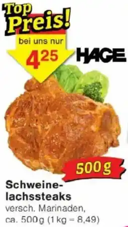 Jawoll Schweine- lachssteaks Angebot