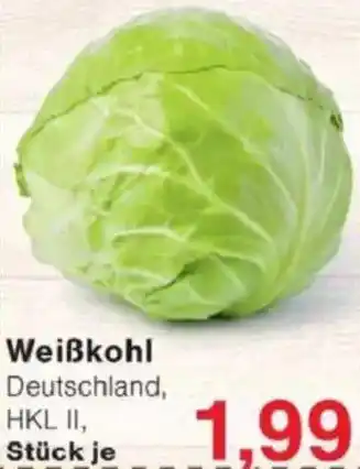 Jawoll Weißkohl Angebot