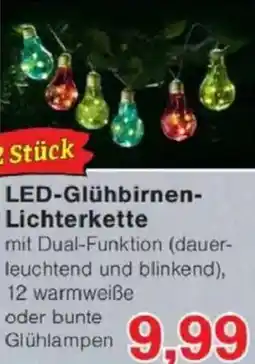 Jawoll LED-Glühbirnen- Lichterkette Angebot