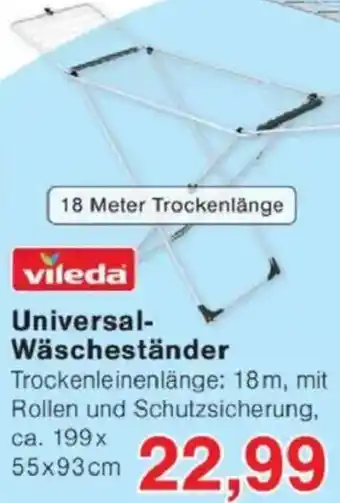 Jawoll vileda Universal- Wäscheständer Angebot