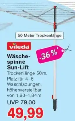 Jawoll vileda Wäschespinne Sun-Lift Angebot