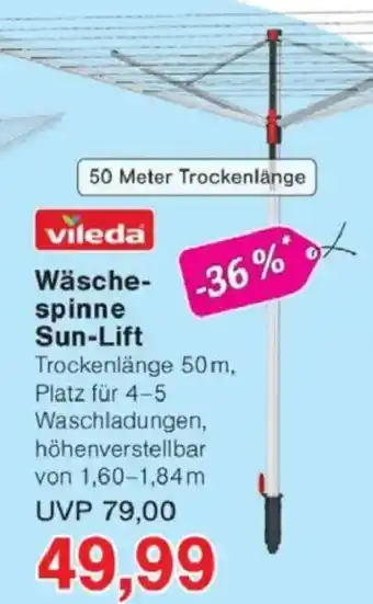 Jawoll vileda Wäschespinne Sun-Lift Angebot