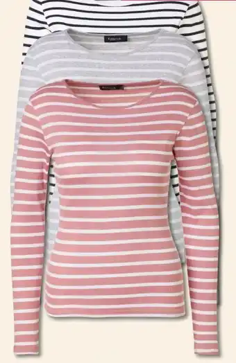 Woolworth Damen Langarmshirt Angebot