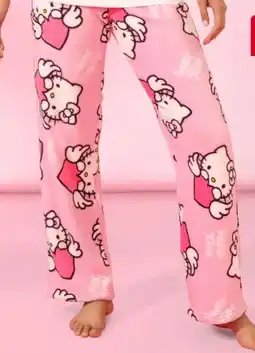 Woolworth Sanrio Hello Kitty Damen Fleece Hose Angebot