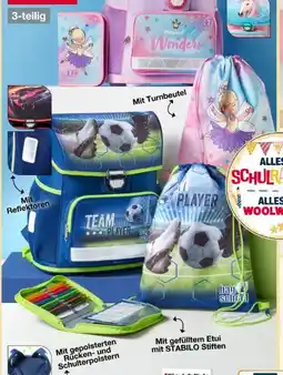 Woolworth Bag2School Schulranzen-Set Angebot