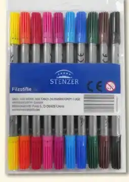 Woolworth Stenzer Doppelfasermaler Angebot