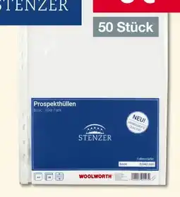Woolworth Stenzer Prospekthüllen Angebot
