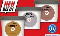 B1 Discount Baumarkt Alpina Pure Farben Angebot